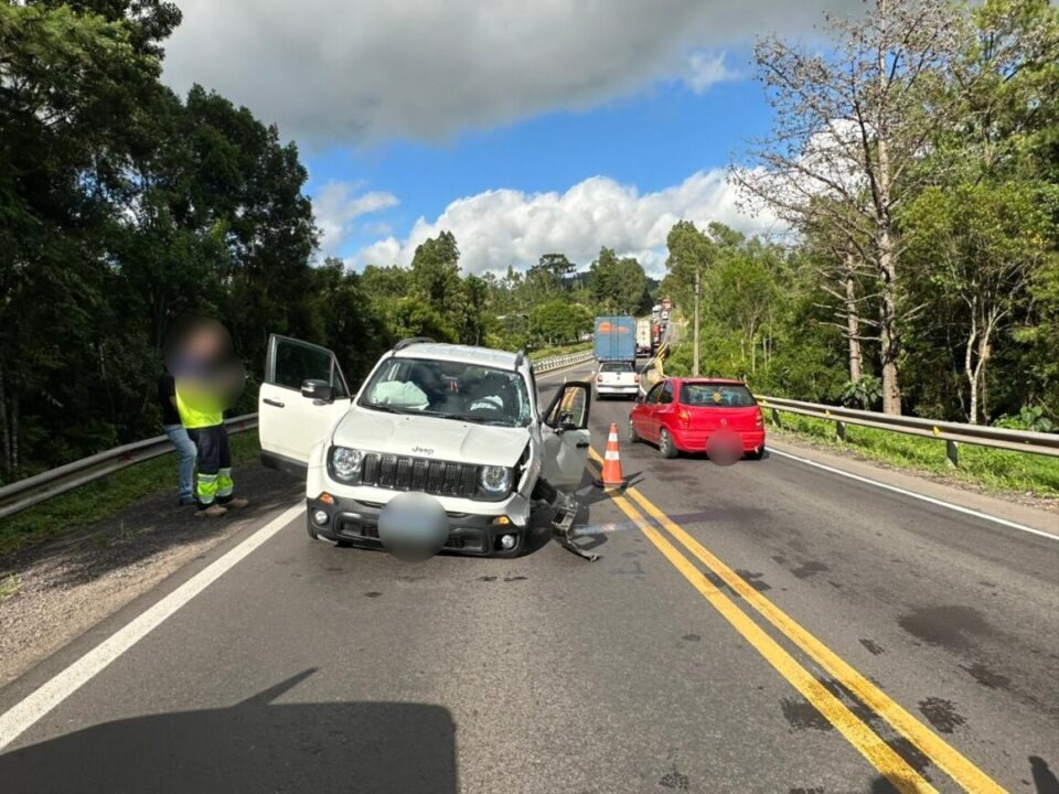 Motorista Fica Ferido Em Acidente Na Ponte Do Burati Em Farroupilha