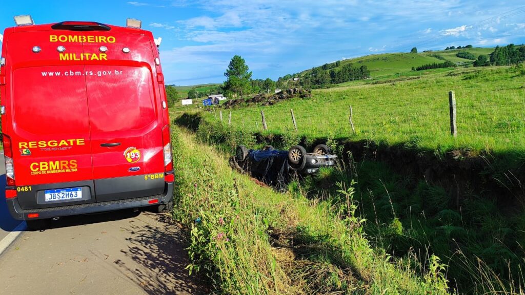 Colisão deixa uma pessoa morta na RSC 453 em São Francisco de Paula